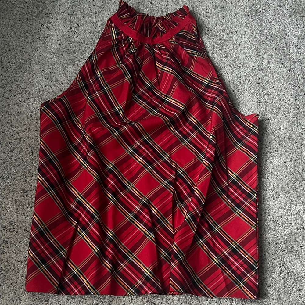 J. Crew Plaid Top
